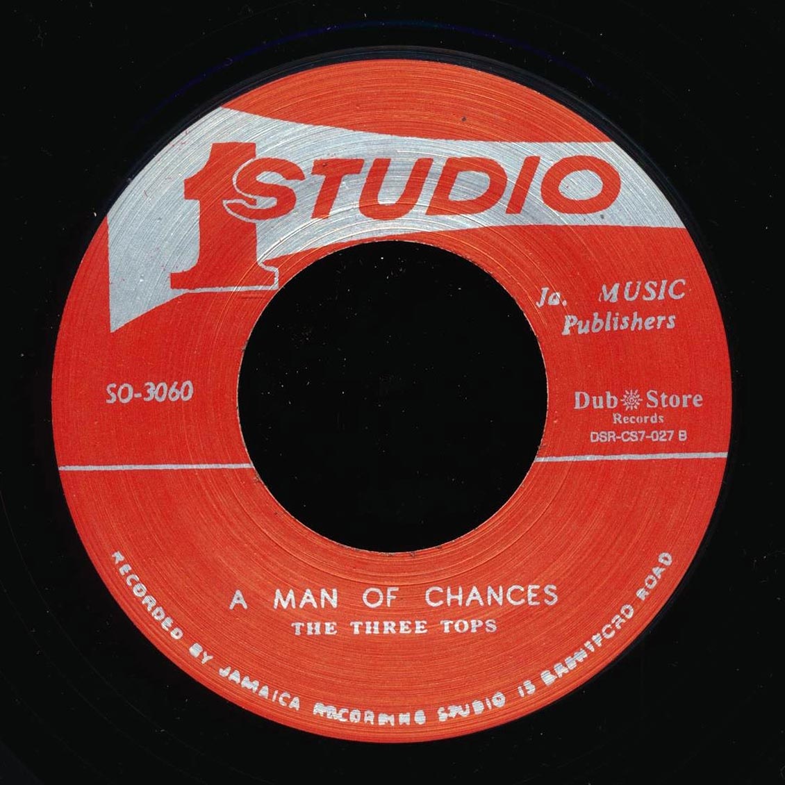 Hortense Ellis - Groovy Kind Of Love  /  The Three Tops - A Man Of Chances (Japan) (Japan press)