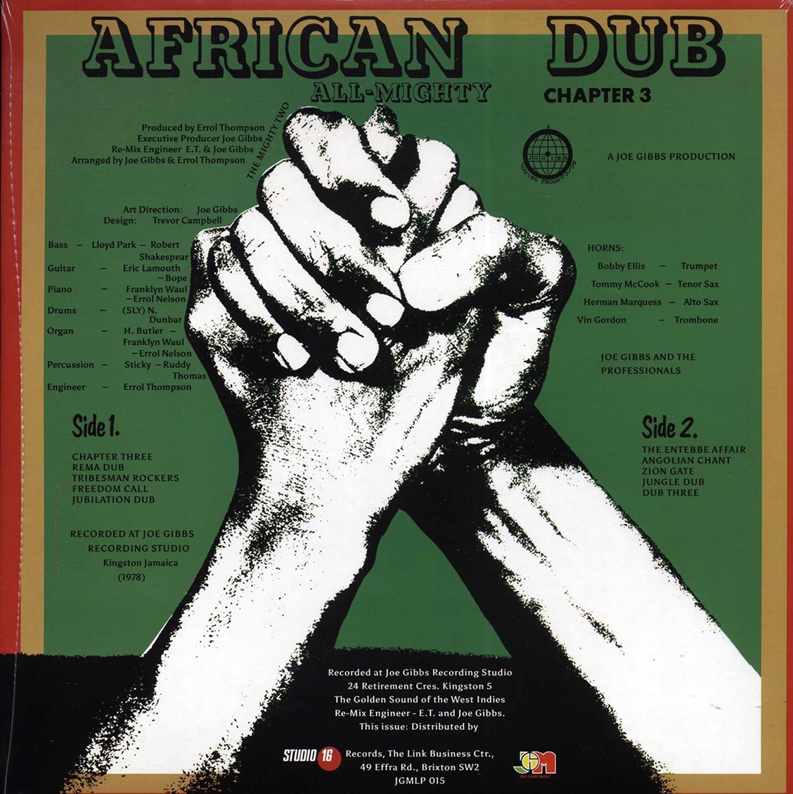 Joe Gibbs & The Professionals - African Dub All Mighty Chapter 3