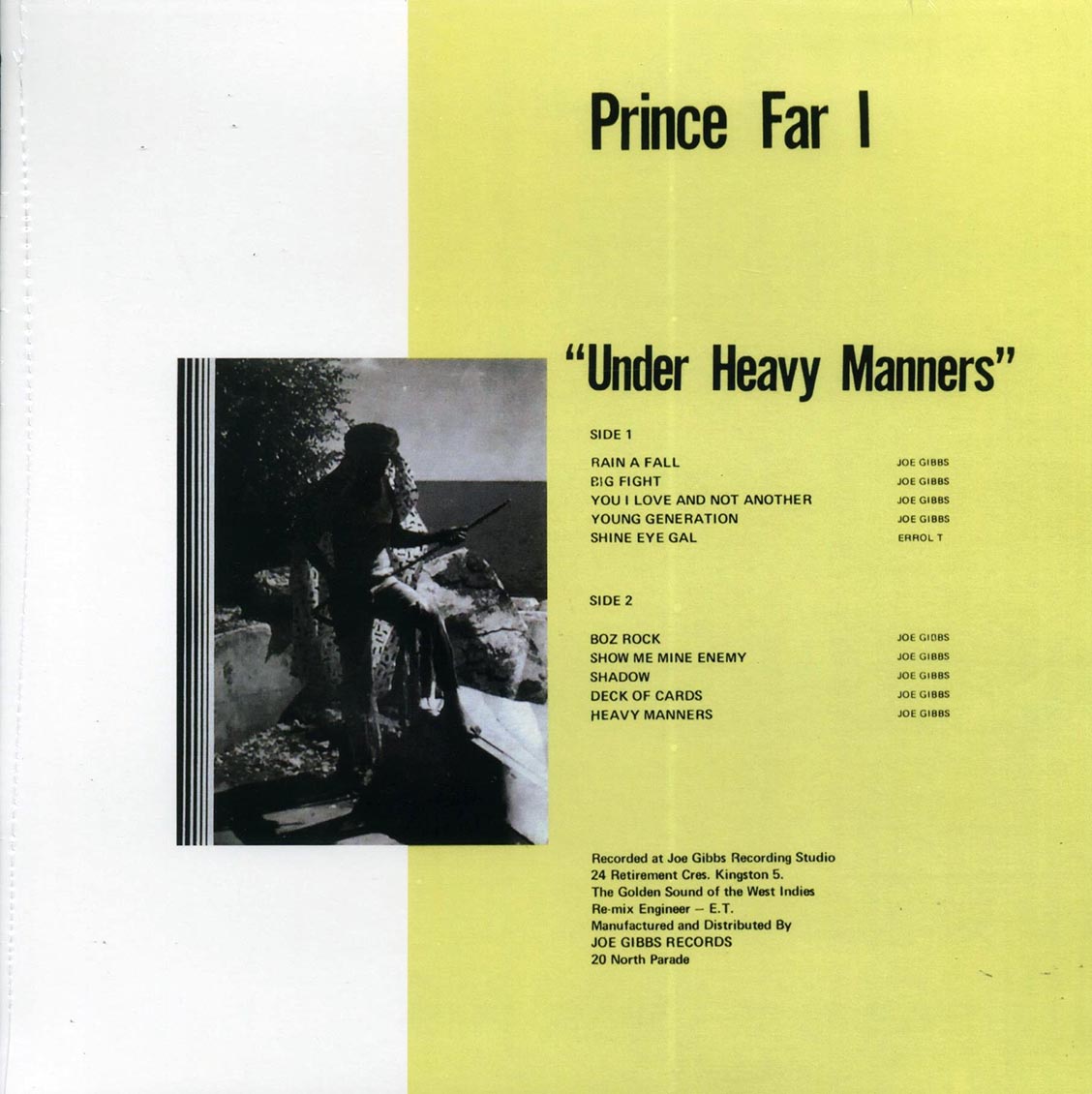 Prince Far I - Under Heavy Manners