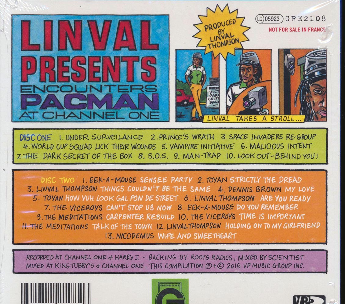 Scientist - Linval Presents Encounters Pac-Man + Bonus Vocals CD (2xCD)