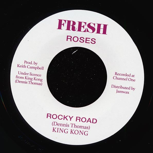 King Kong - Rocky Road  /  A Barrett & The Unlimited - Rocky Version (France press)