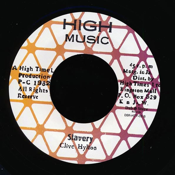 Clive Hylton - Slavery  /  Michael White - Cease Your Fire Arms (Japan) (Japan press)