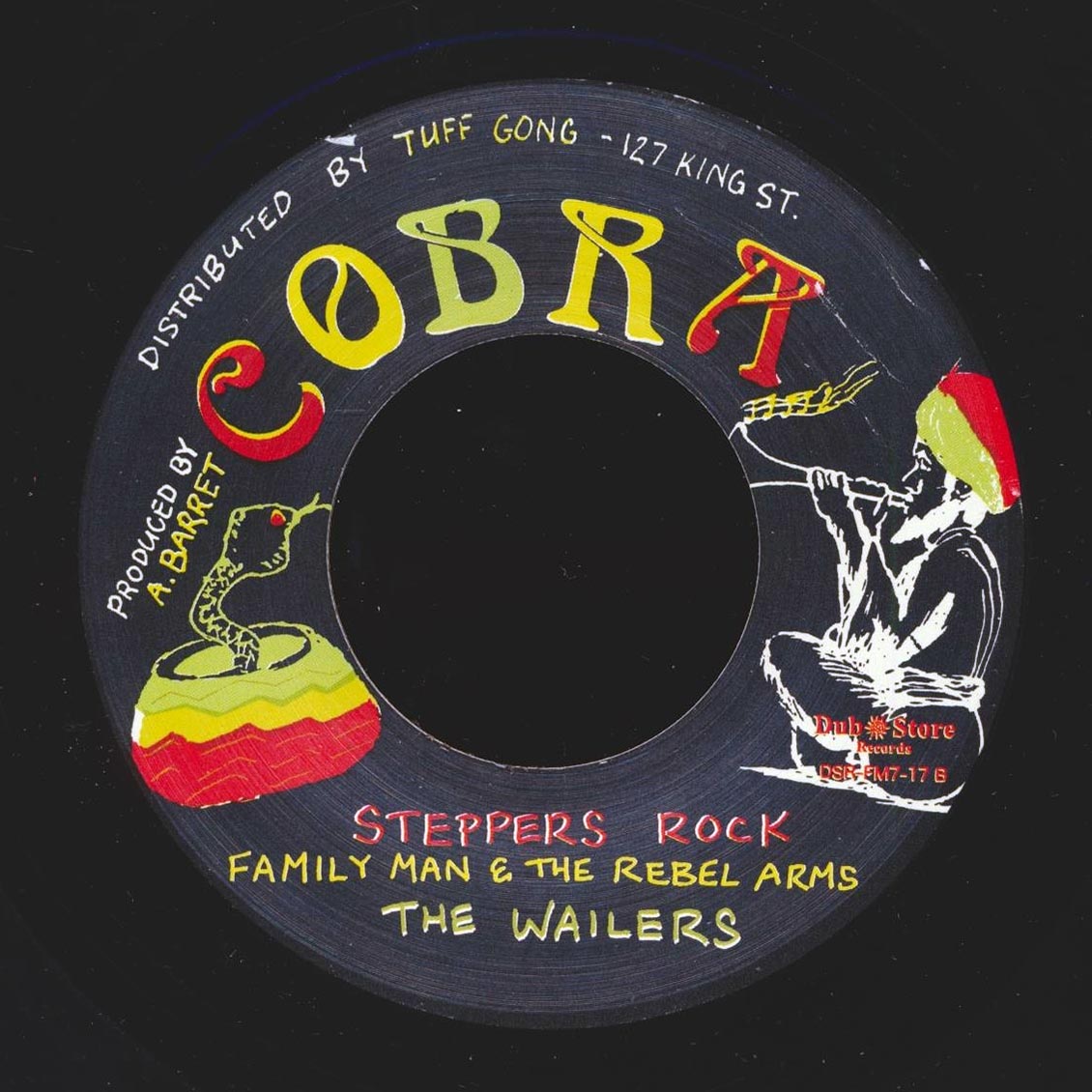 The Wailers (Familyman & The Rebel Arms) - Tribute To Y Mas Gan  /  The Wailers (Familyman & The Rebel Arms) - Steppers Rock (Japan) (Japan press)