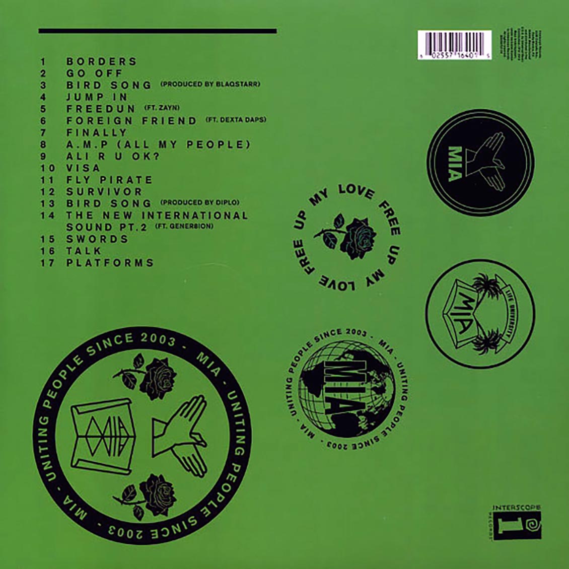MIA - Aim (2xLP)