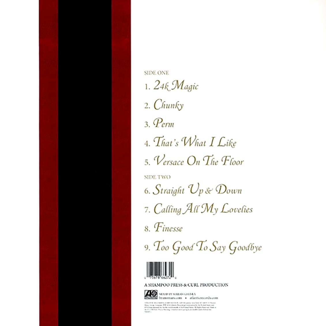 Bruno Mars - 24k Magic (incl. mp3)