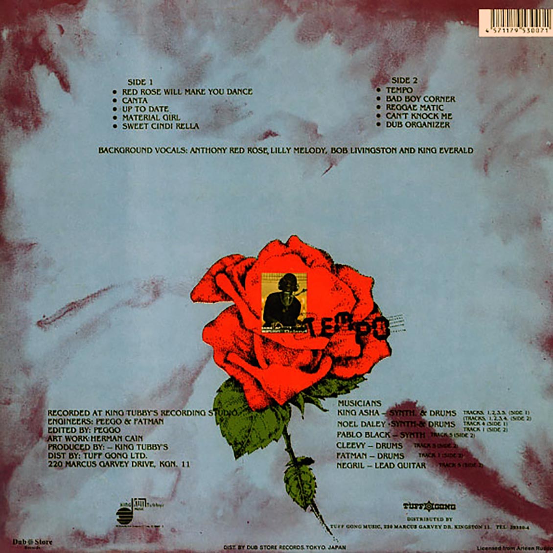 Anthony Red Rose - Red Rose Will Make You Dance (Japan) (Japan press)