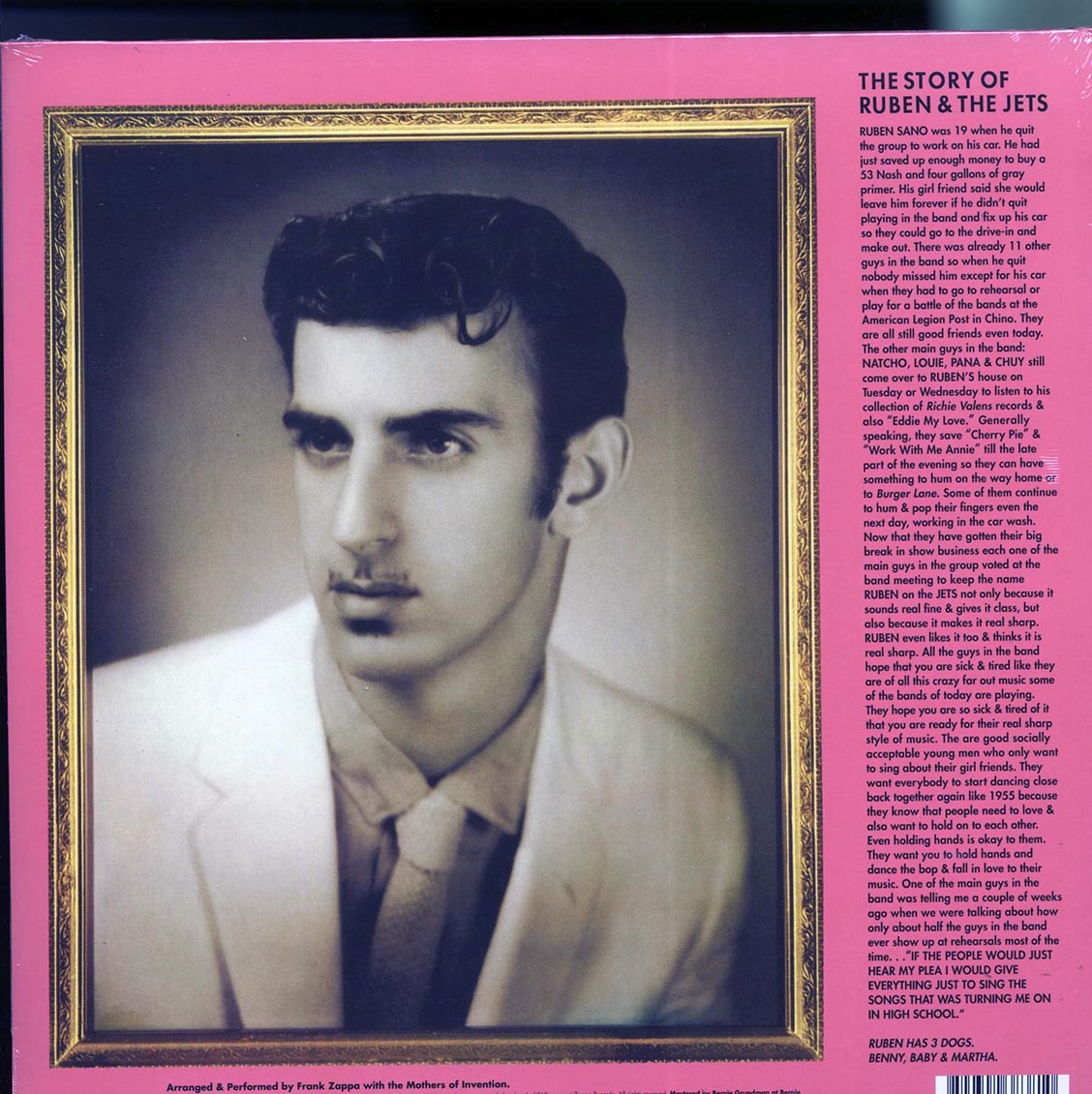Frank Zappa, The Mothers Of Invention - Cruising With Ruben & The Jets (180g) (audiophile)