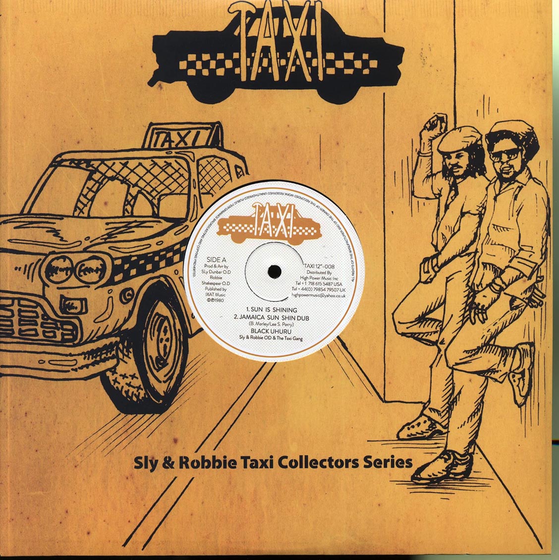 Black Uhuru - Sun Is Shining; Sly & The Revolutionaries - Version  /  Joy White - Tribulation; Sly & Robbie - Version (rhythm: "Bob Marley - Sun is shining")