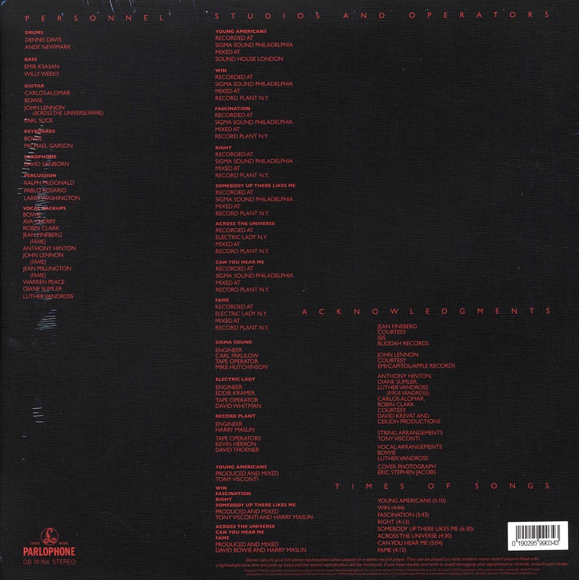 David Bowie - Young Americans (180g) (remastered)