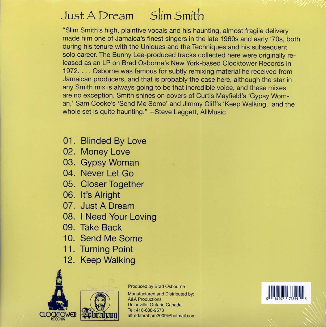 Slim Smith - Just A Dream