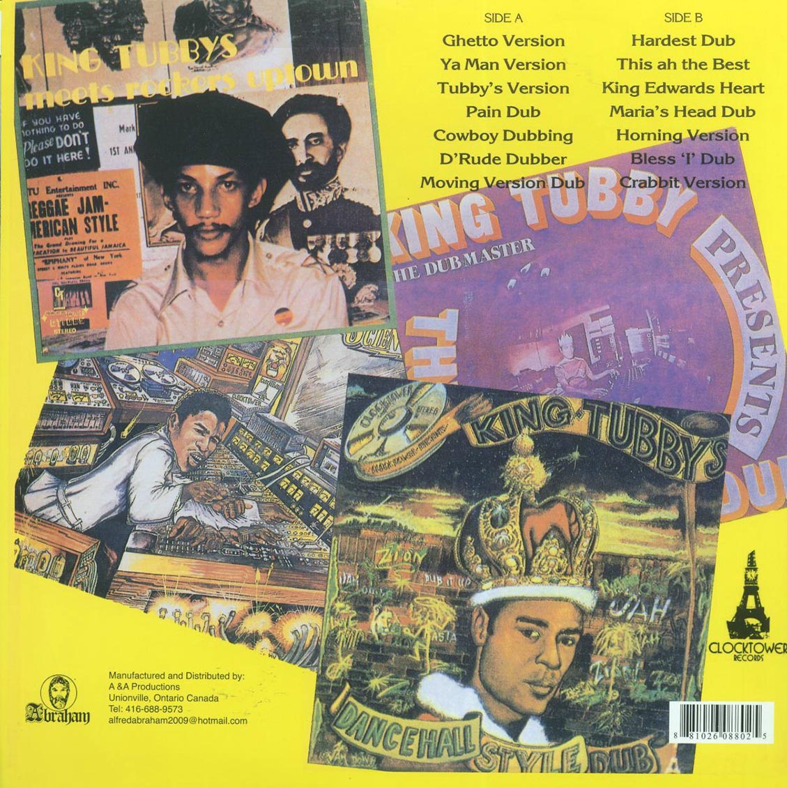 King Tubby - Controls