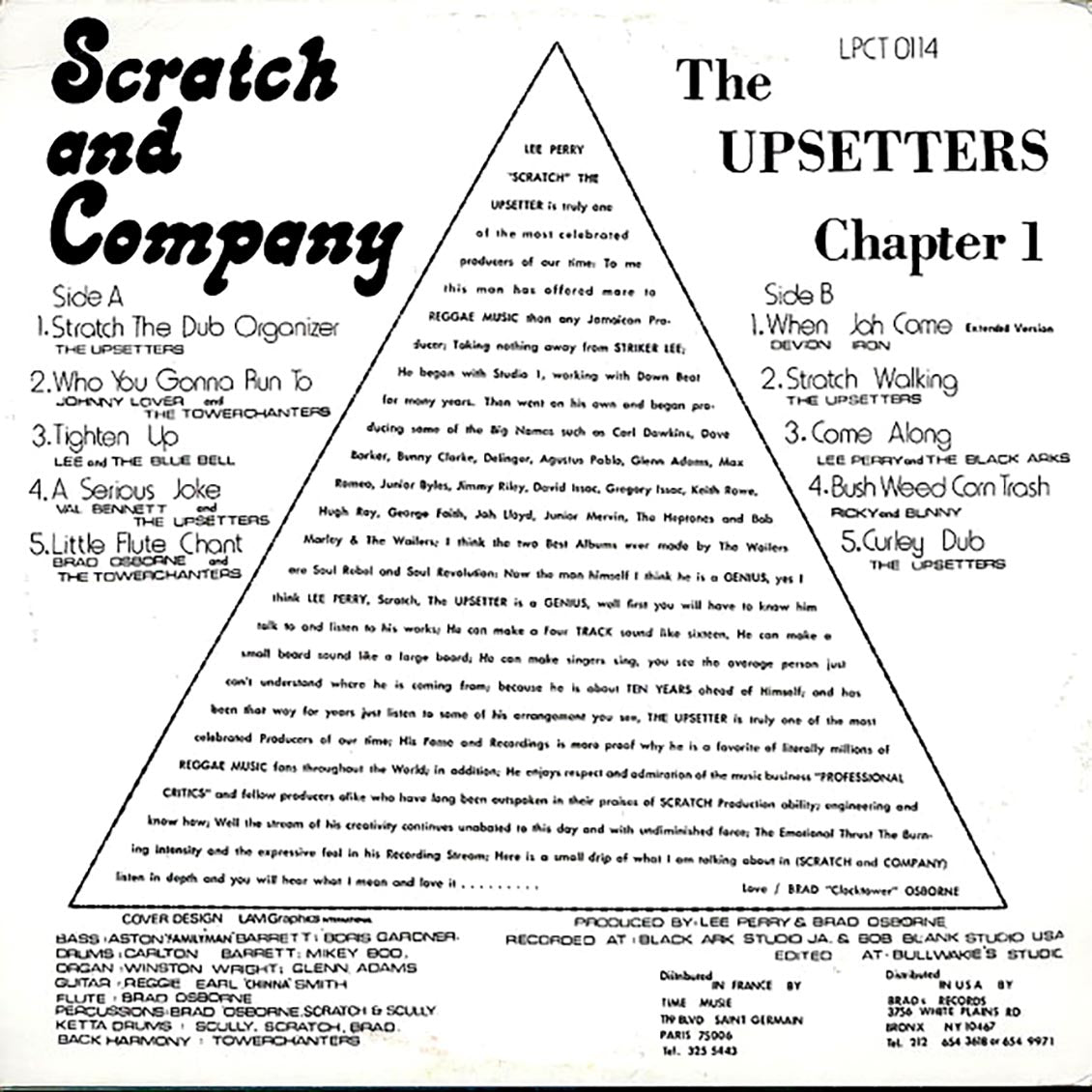 Lee Perry, Johnny Lover, Val Bennett, Devon Iron, The Uspetters, Bunny & Ricky - Scratch & Company: The Upsetters Chapter 1