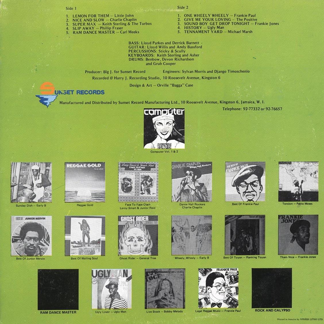 Carl Meeks, Charlie Chaplin, Uglyman, Little John, Etc. - Ram Dance Master (Jamaica press) (orig. press)