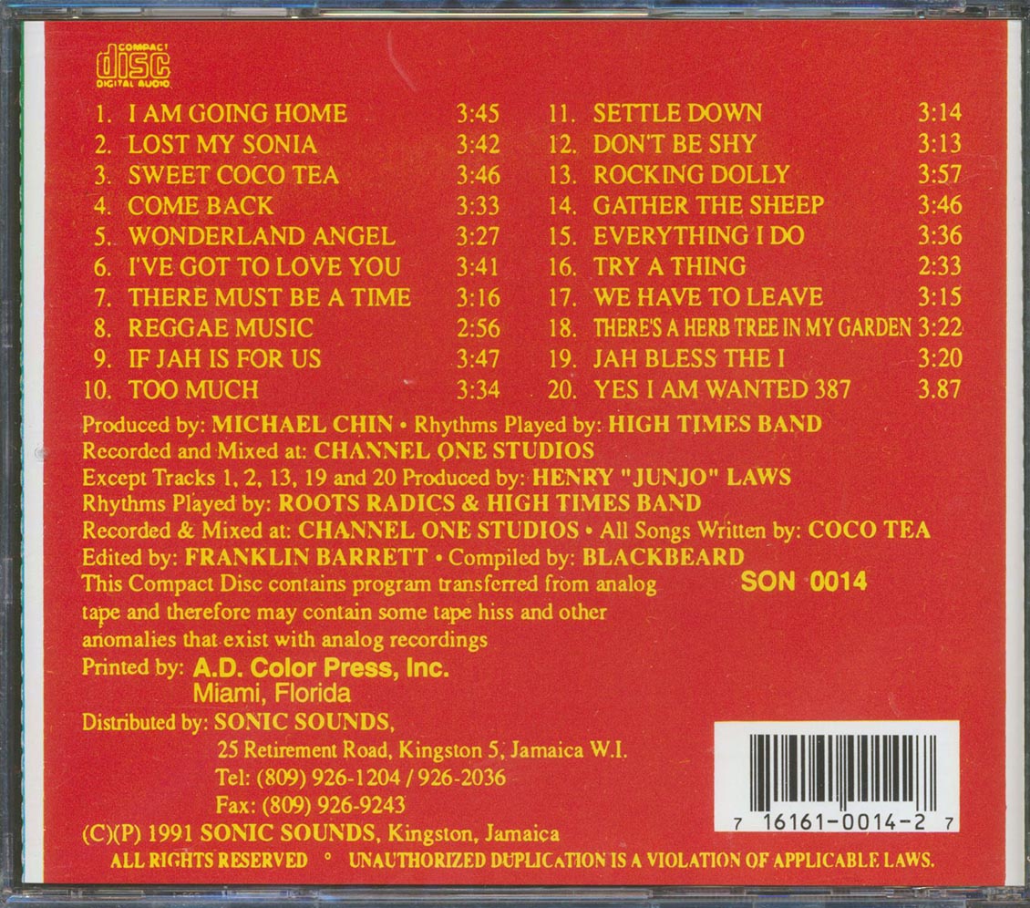 Cocoa Tea - 20 Tracks Of Cocoa Tea (20 tracks)