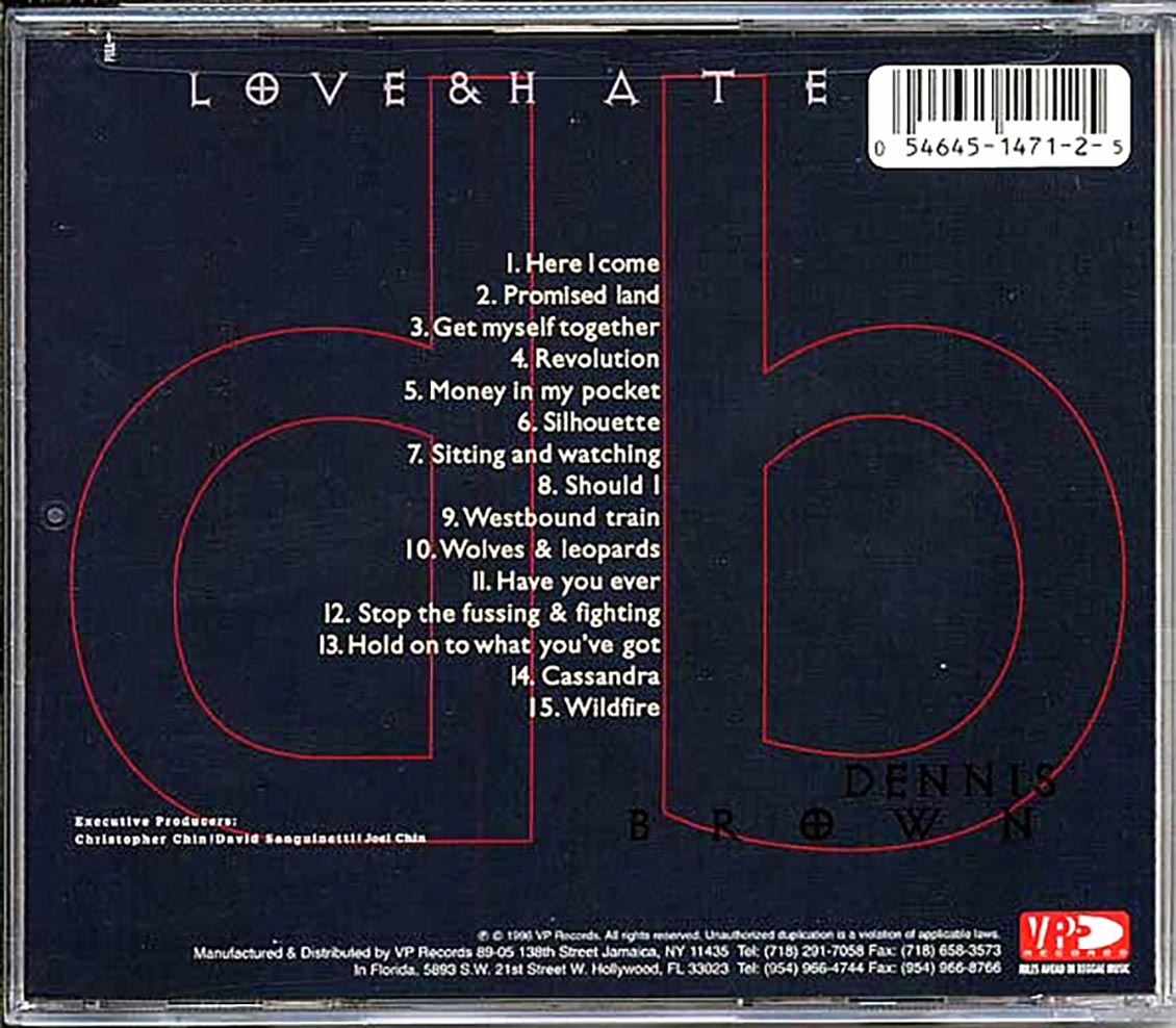 Dennis Brown - Love & Hate: Best Of Dennis Brown