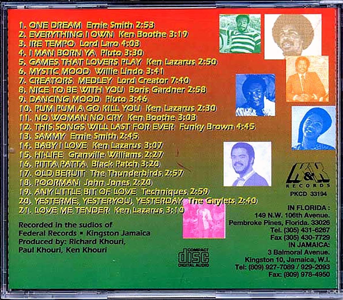 Various - Original Reggae Hits Of The 60s & 70s Volume 2 (21 tracks)