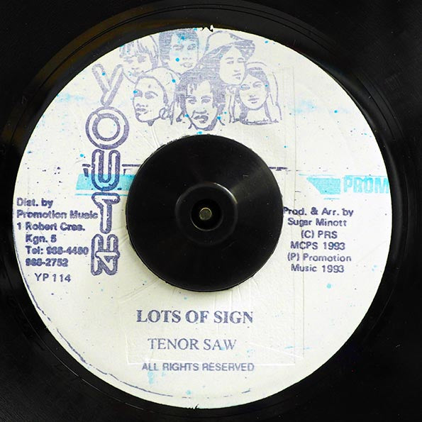 Tenor Saw - Lots Of Sign  /  Version (rhythm: "Tonight / Lots Of Sign")