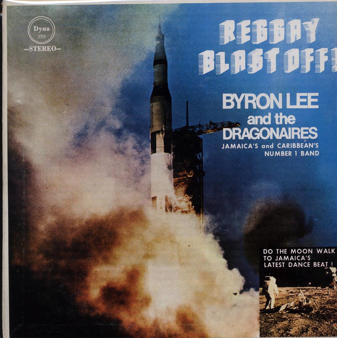 Byron Lee & The Dragonaires - Reggay Blast Off (Jamaica press) (orig. press)