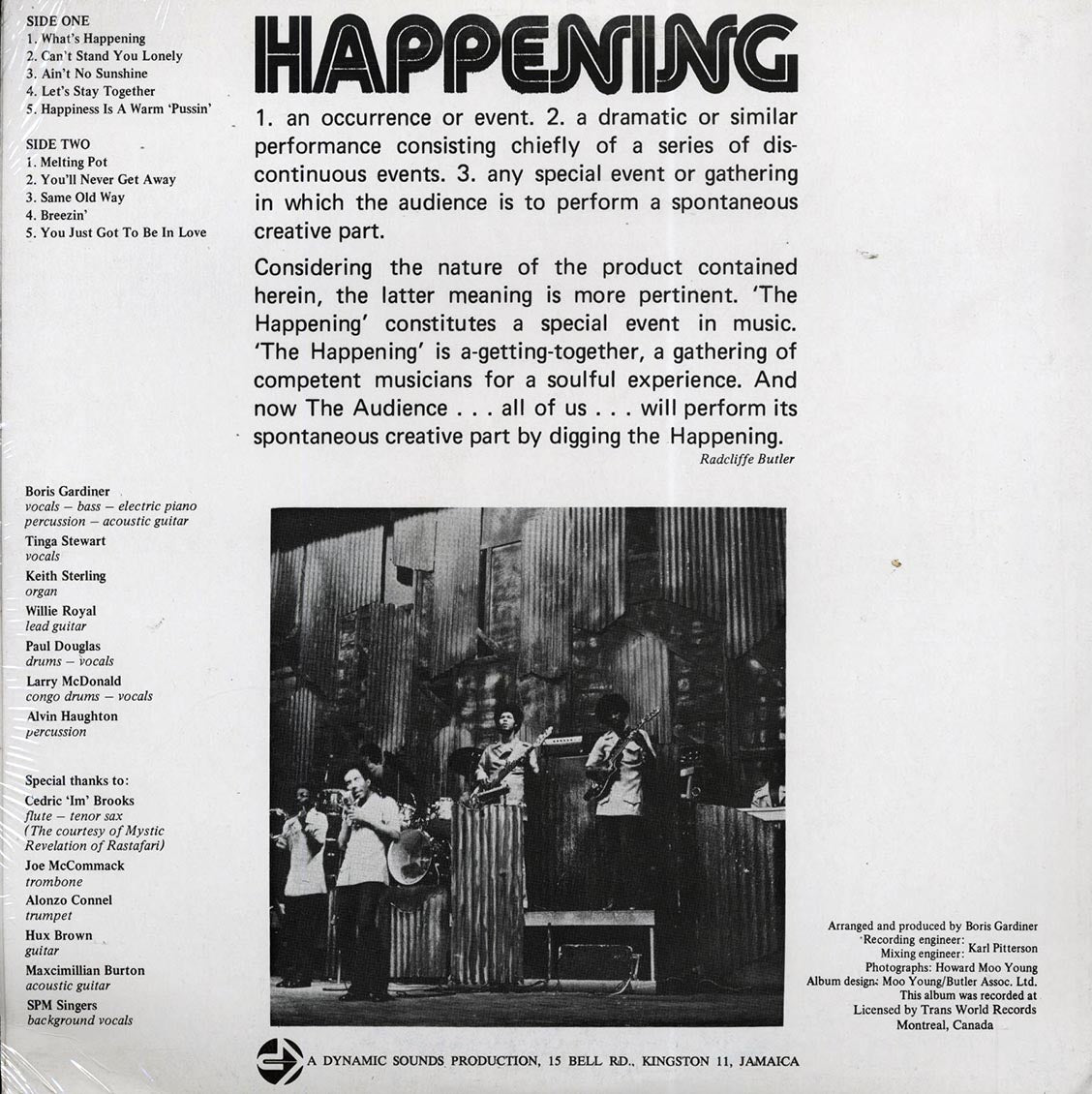 Boris Gardiner - Is What's Happening