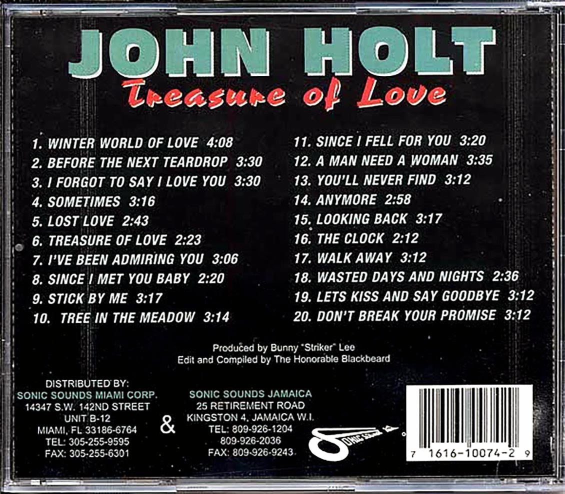 John Holt - Treasure Of Love (20 tracks)
