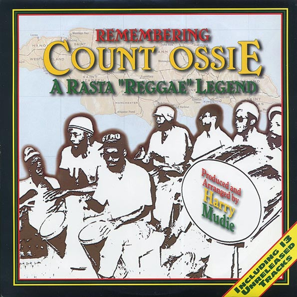 Count Ossie - Remembering Count Ossie: A Rasta Reggae Legend (1996 FIRST PRESS) (orig. press) (green vinyl)