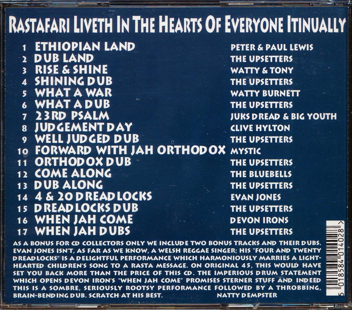Lee Perry, Watty Burnett, Juks Dread, Etc. - Rastafari Liveth Itinually