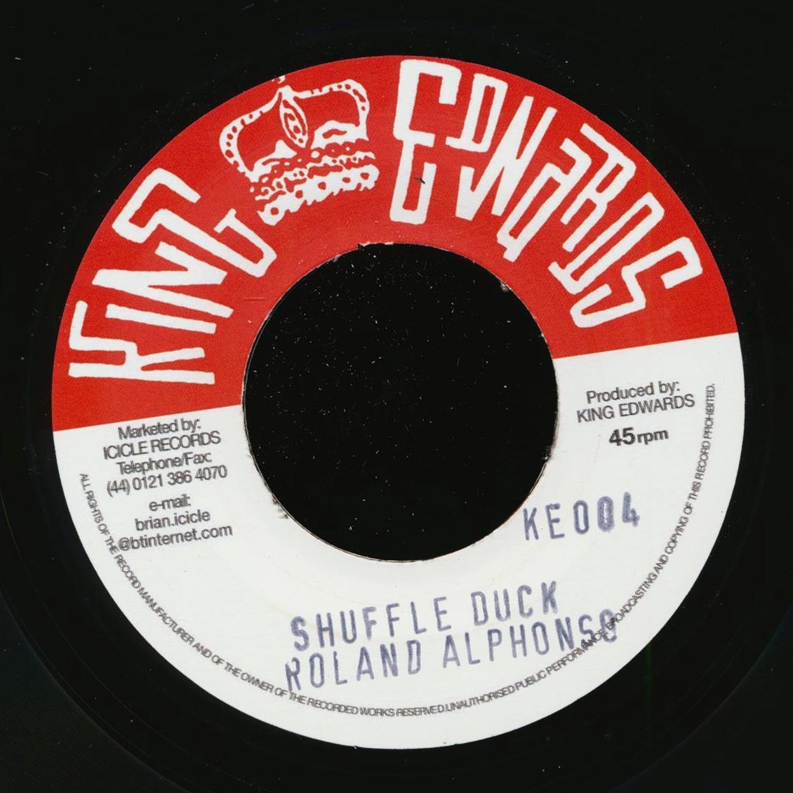 Roland Alphonso - Shuffle Duck  /  Higgs & Wilson - Love Not For Me (UK press)