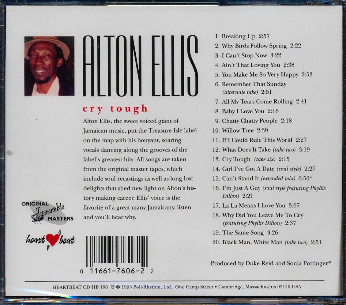 Alton Ellis - Cry Tough (20 tracks)