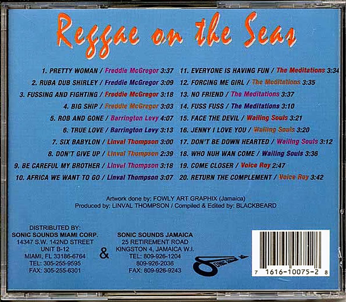 Linval Thompson, Wailing Souls, Meditations, Etc. - Reggae On The Seas (20 tracks)