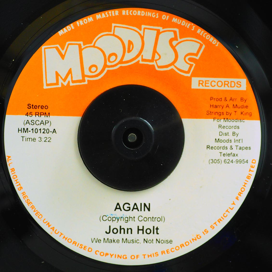 John Holt - Again  /  Mudies All Stars - Ten Steps To Soul