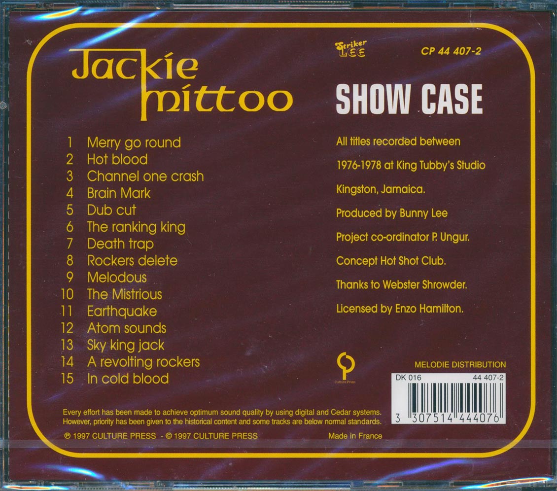 Jackie Mittoo - Showcase