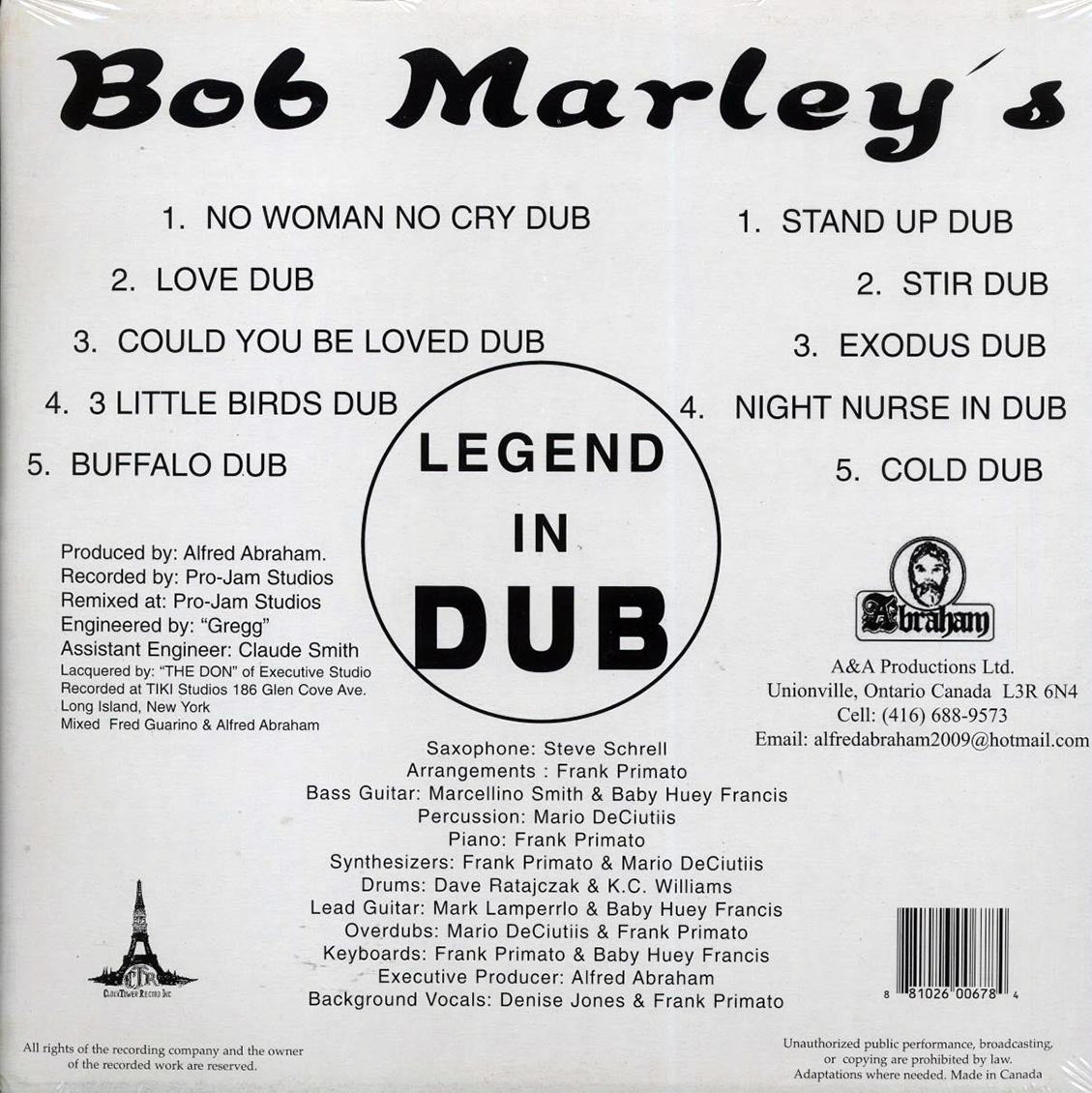 Bob Marley - Legend In Dub