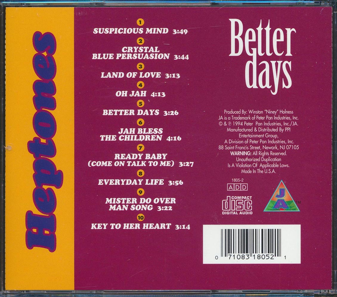 The Heptones - Better Days