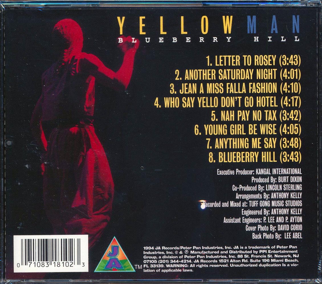 Yellowman - Blueberry Hill
