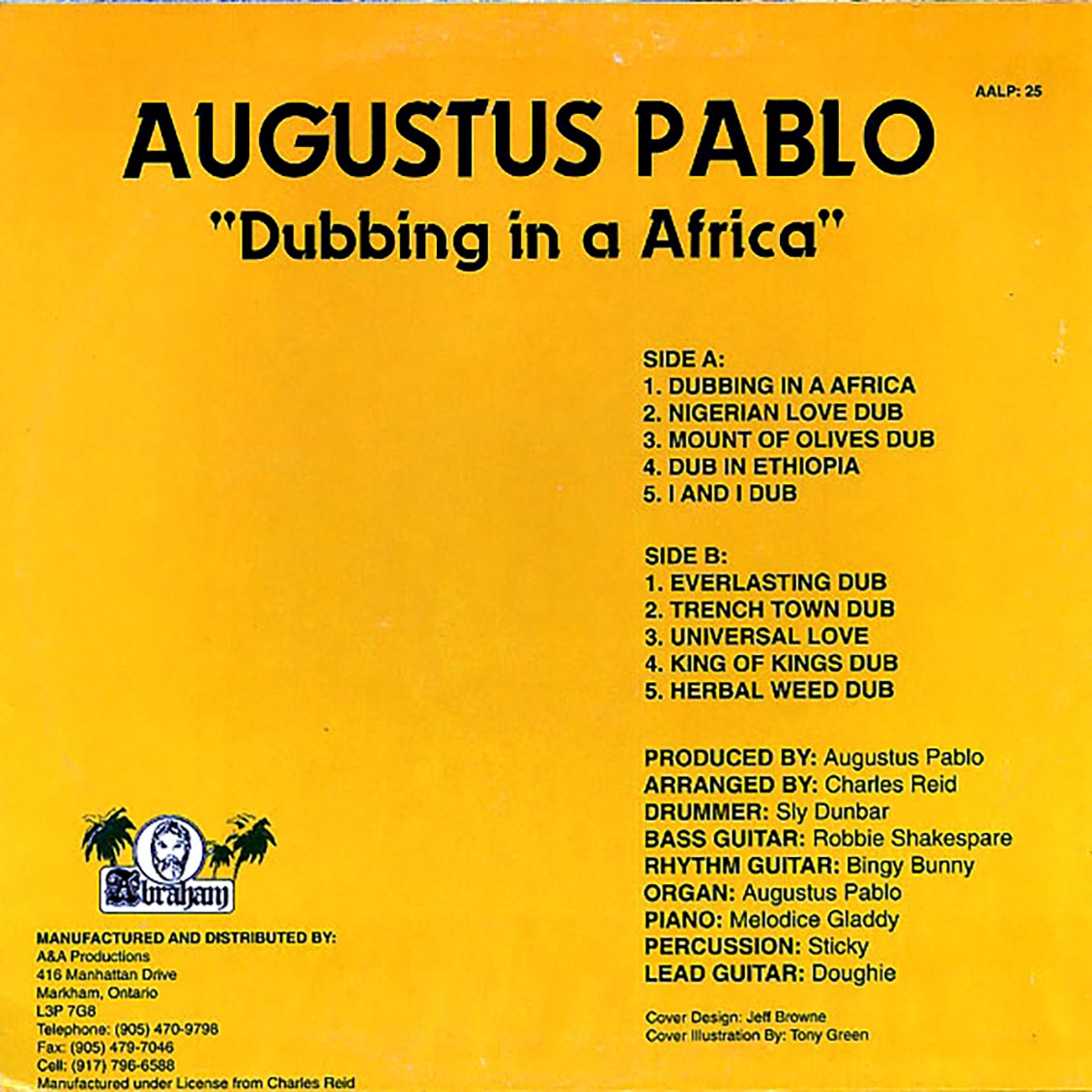 Augustus Pablo - Dubbing In A Africa