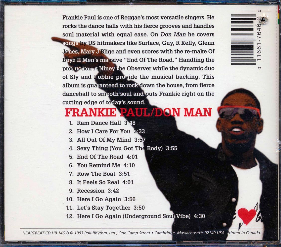 Frankie Paul - Don Man (marked/ltd stock)