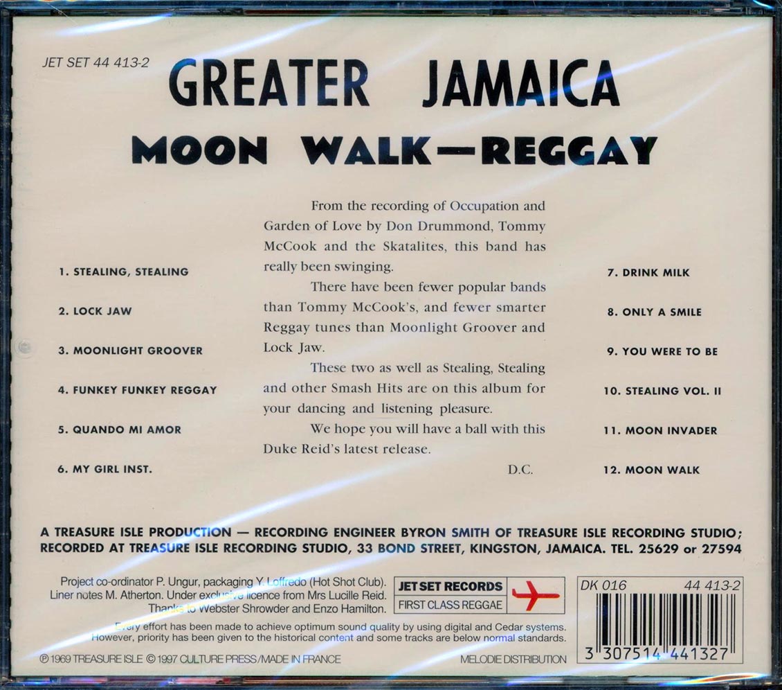 The Gladiators, The Ethiopians, John Holt, Etc. - Greater Jamaica: Moon Walk Reggay