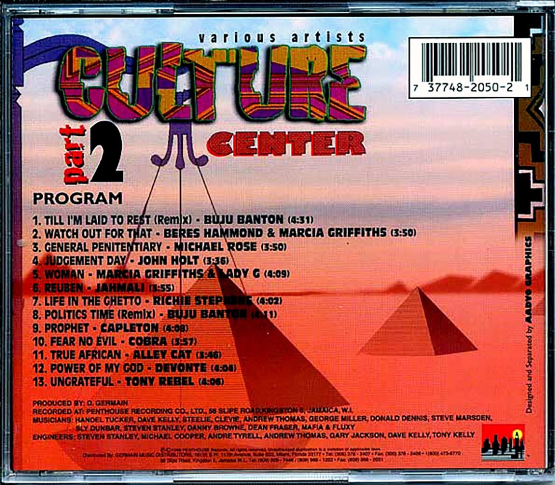 Michael Rose, Buju Banton, Tony Rebel, Etc. - Penthouse Culture Center Volume 2