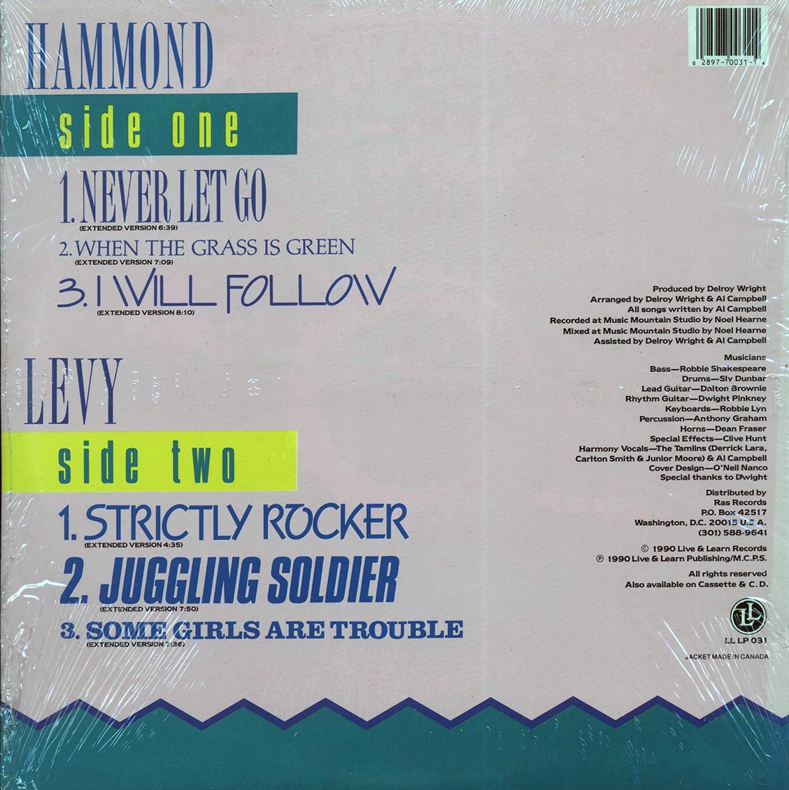 Beres Hammond, Barrington Levy - Beres Hammond & Barrington Levy