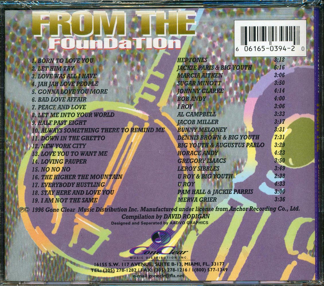 Jacob Miller, THe Heptones, U Roy, Horace Andy, Etc. - From The Foundation