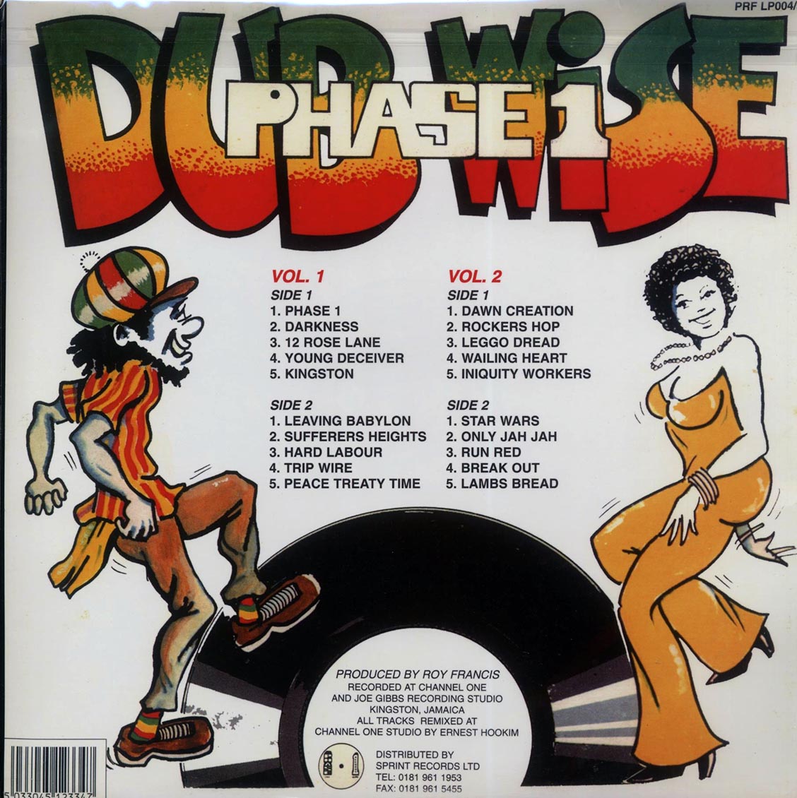 The Revolutionaries - Phase One Dubwise Volume 1 + Volume 2 (2xLP)