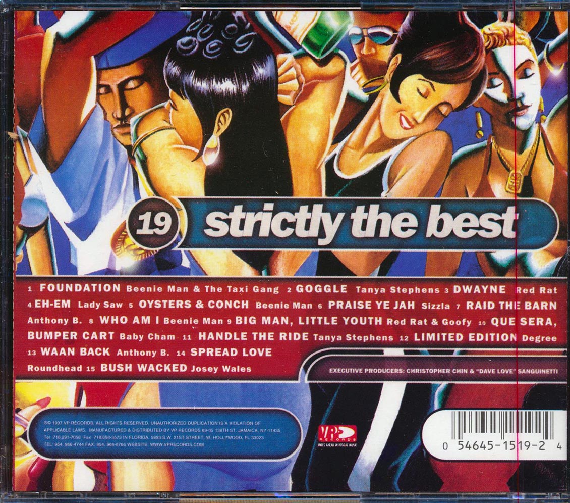 Sizzla, Anthony B, Josey Wales, Beenie Man, Etc. - Strictly The Best 19