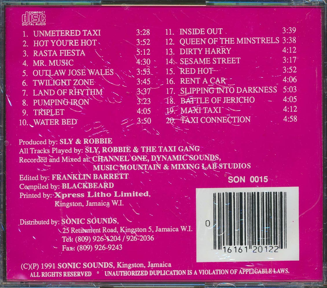 Sly & Robbie - Many Moods Of Sly & Robbie And The Taxi Gang