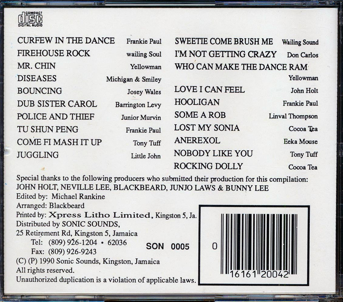 Barrington Levy, Don Carlos, Tony Tuff, Wailing Souls, Little John, Etc. - Volcano 20 Super Hits (20 tracks)