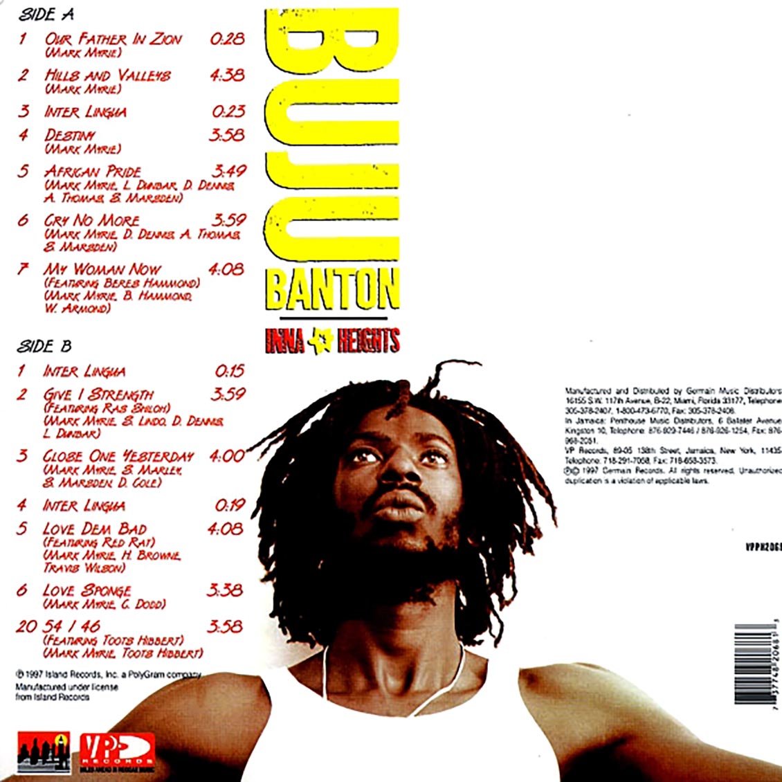 Buju Banton - Inna Heights