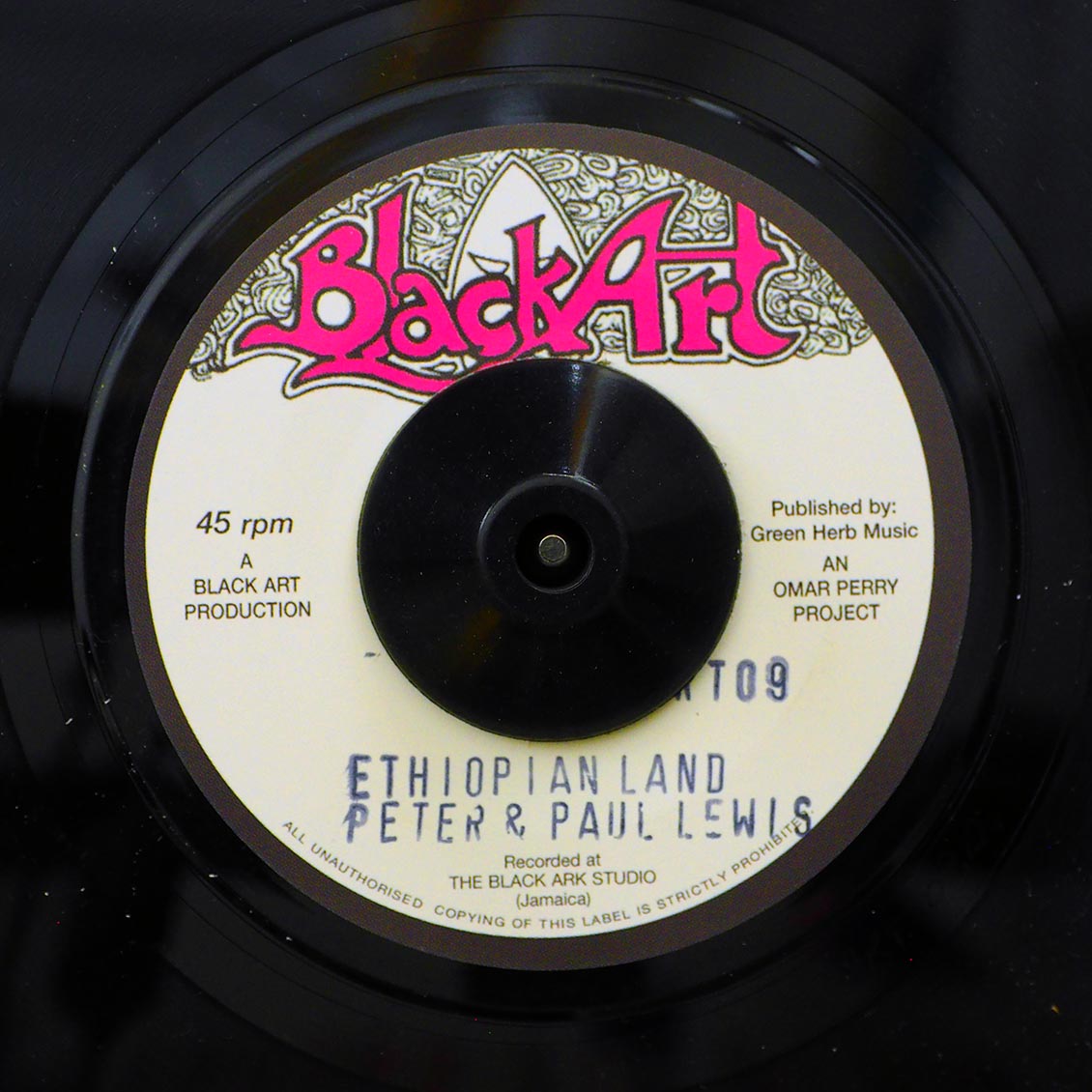 Peter, Paul Lewis - Ethiopian Land  /  The Upsetters - Dub Land (UK press)