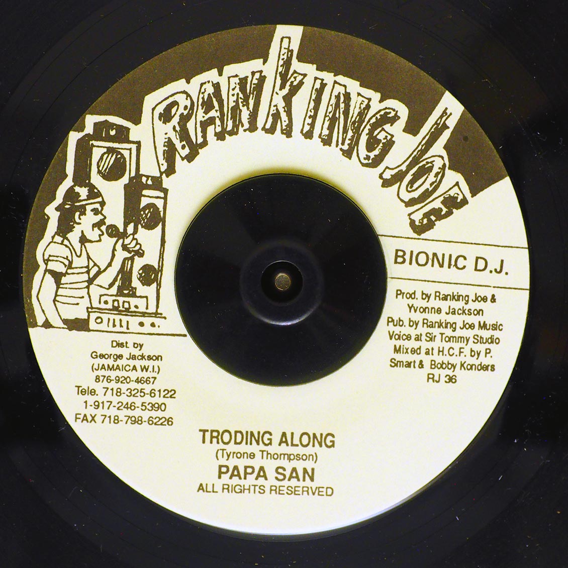 Papa San - Trodding Along (rhythm: "Satta Massagana")