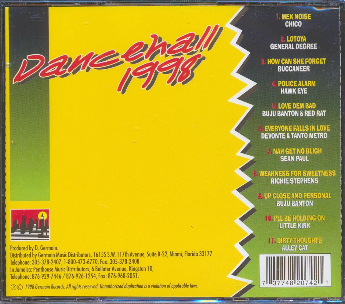 Buju Banton, Richie Stephens, Etc. - Penthouse Dancehall 1998