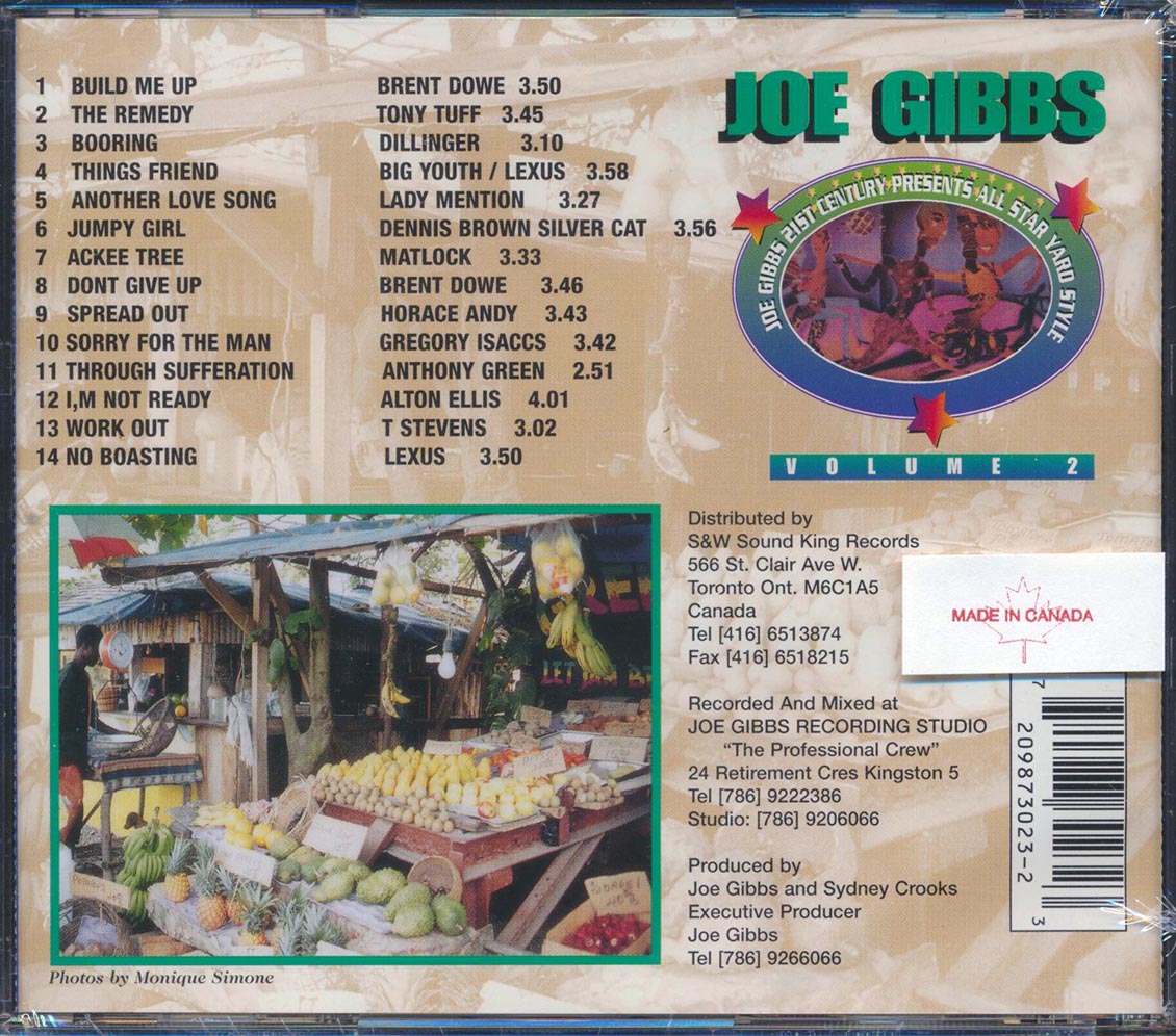Alton Ellis, Horace Andy, Dennis Brown, Etc. - Joe Gibbs All Star Yard Style 2
