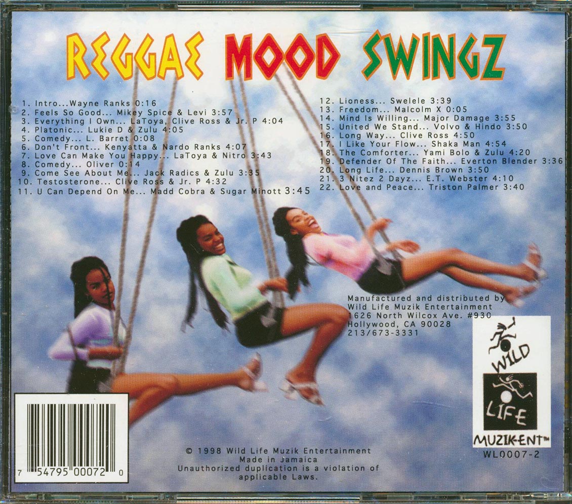 Sugar Minott, Everton Blender, Yami Bolo, Etc. - Reggae Mood Swingz (22 tracks)